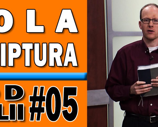 Lekcja 5 – Sola Scriptura, czyli tylko Pismo Święte